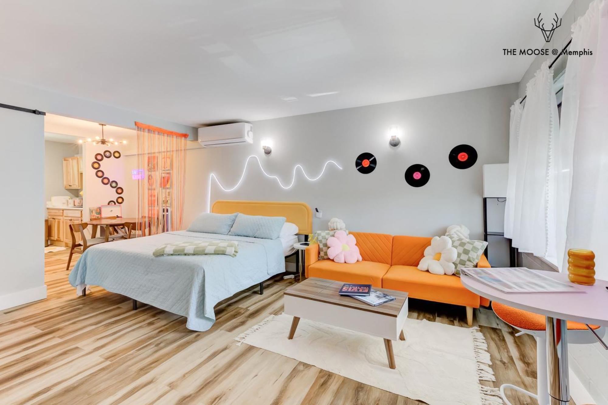 The Moose #10 - Stylish Loft With King Bed, Free Parking & Wi-Fi Apartamento Memphis Exterior foto