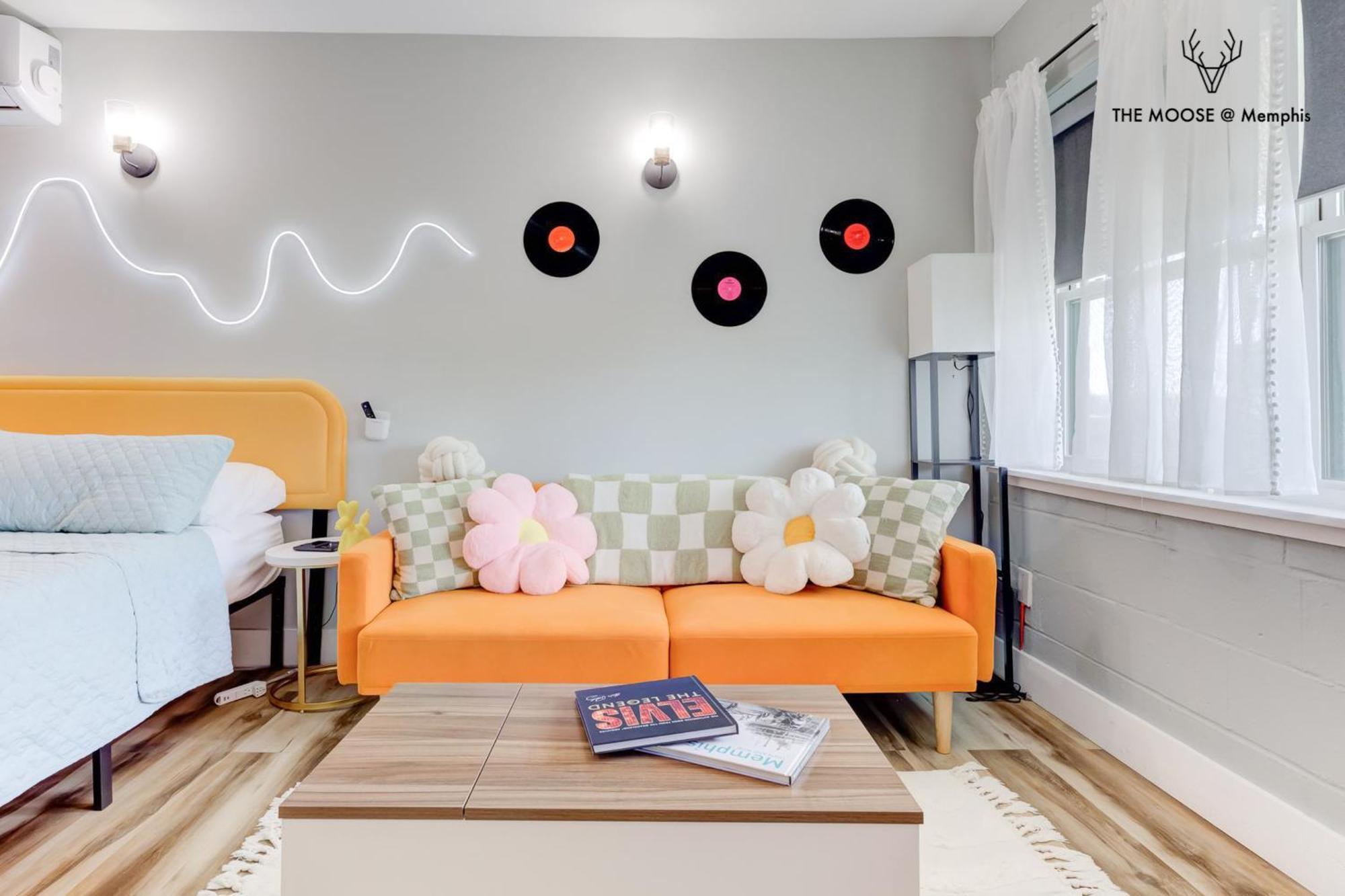 The Moose #10 - Stylish Loft With King Bed, Free Parking & Wi-Fi Apartamento Memphis Exterior foto