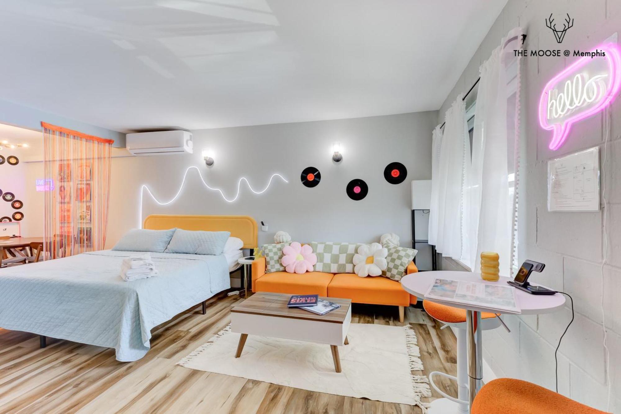 The Moose #10 - Stylish Loft With King Bed, Free Parking & Wi-Fi Apartamento Memphis Exterior foto