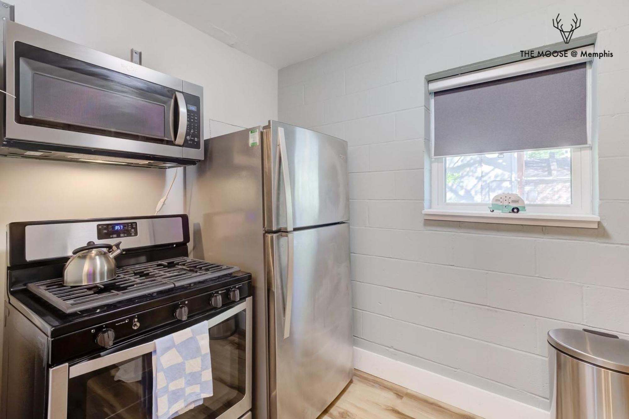 The Moose #10 - Stylish Loft With King Bed, Free Parking & Wi-Fi Apartamento Memphis Exterior foto