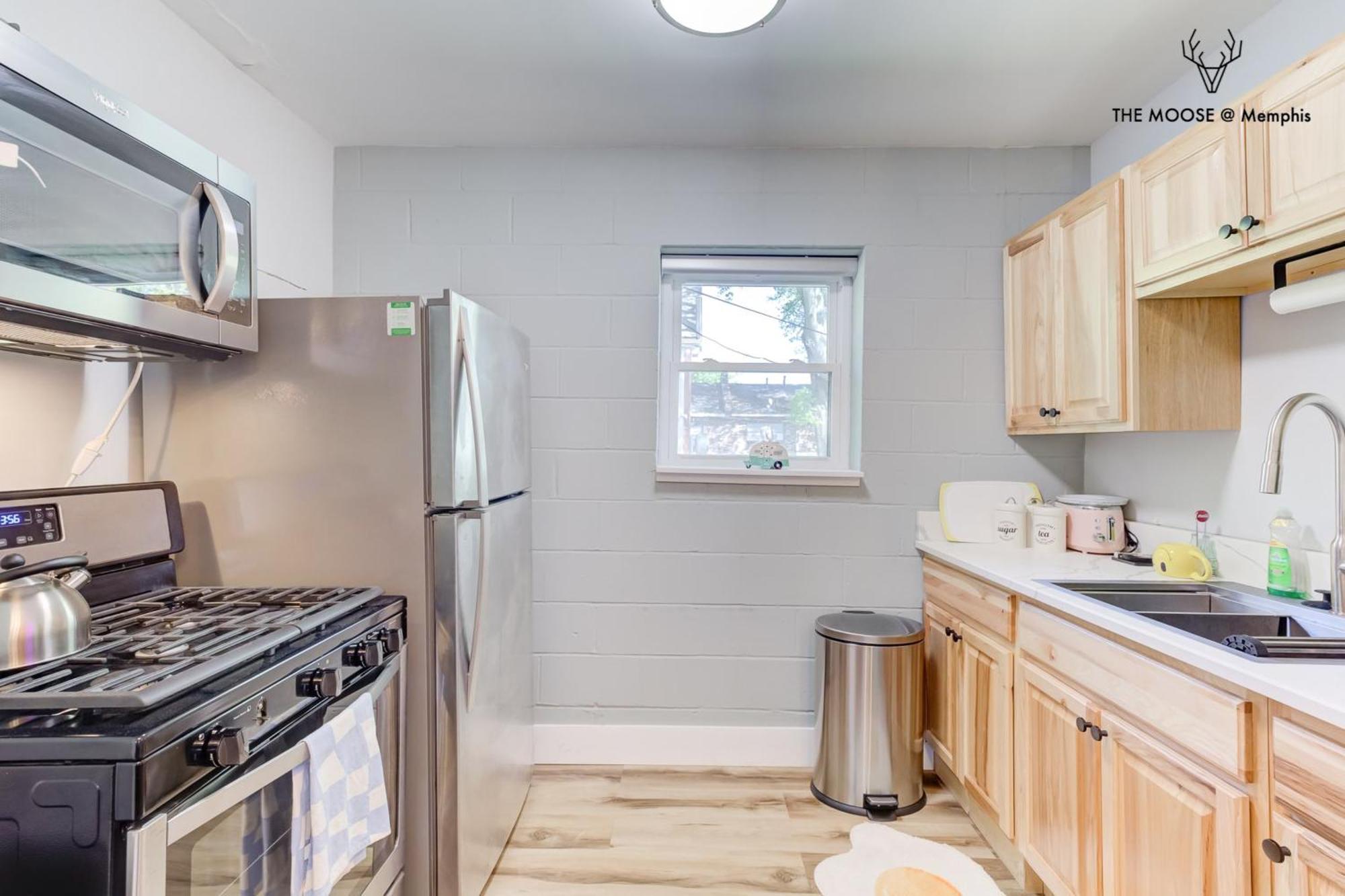 The Moose #10 - Stylish Loft With King Bed, Free Parking & Wi-Fi Apartamento Memphis Exterior foto
