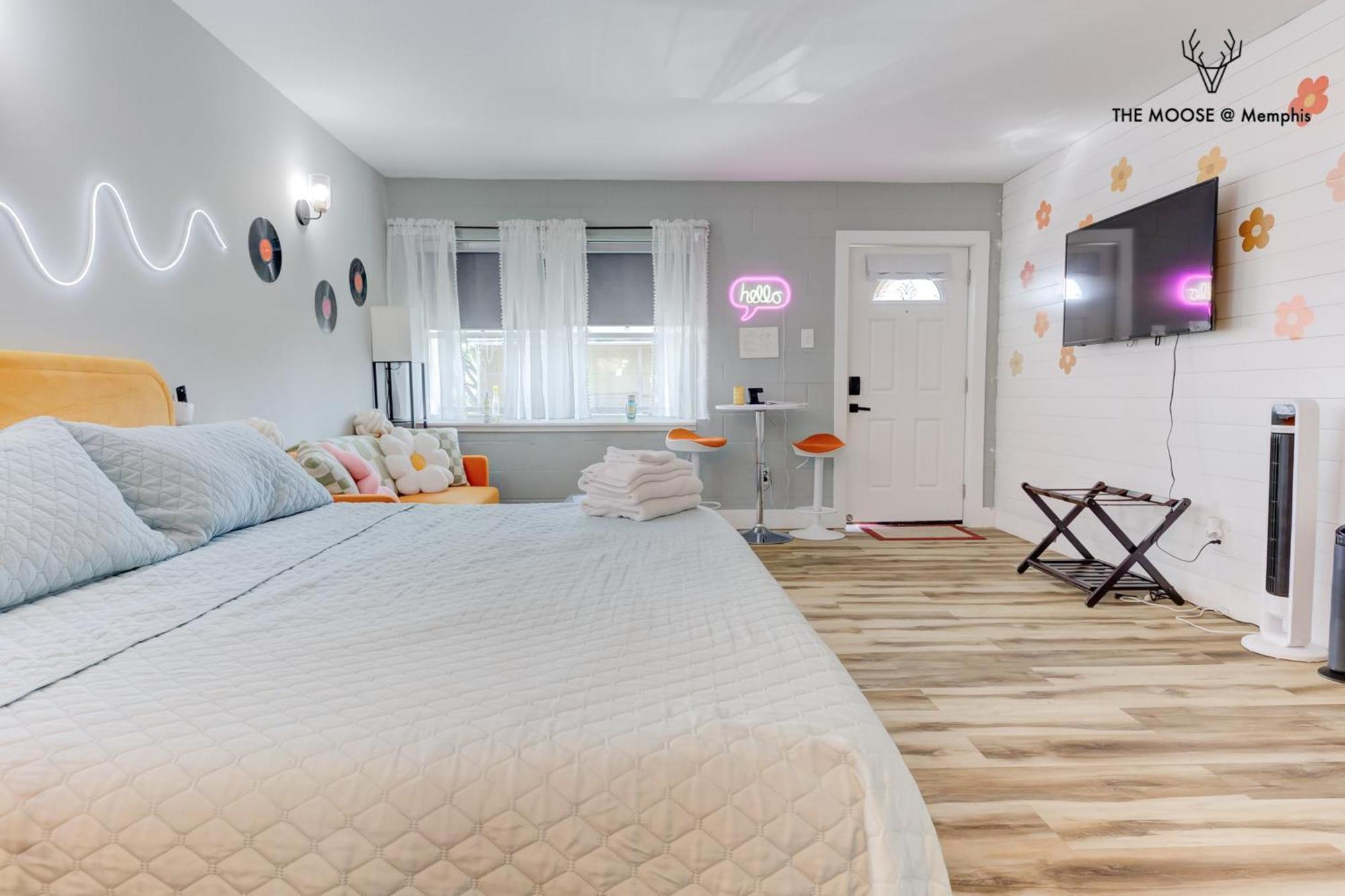 The Moose #10 - Stylish Loft With King Bed, Free Parking & Wi-Fi Apartamento Memphis Exterior foto