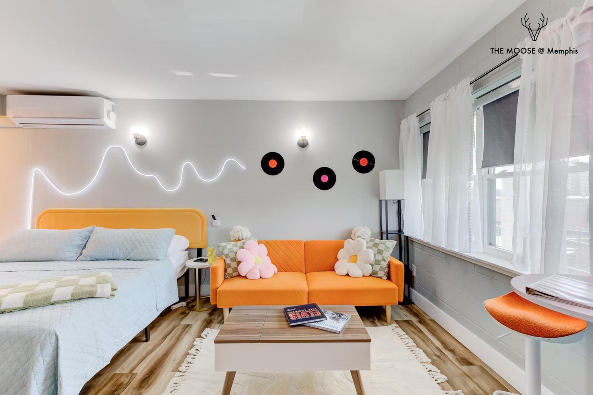 The Moose #10 - Stylish Loft With King Bed, Free Parking & Wi-Fi Apartamento Memphis Exterior foto