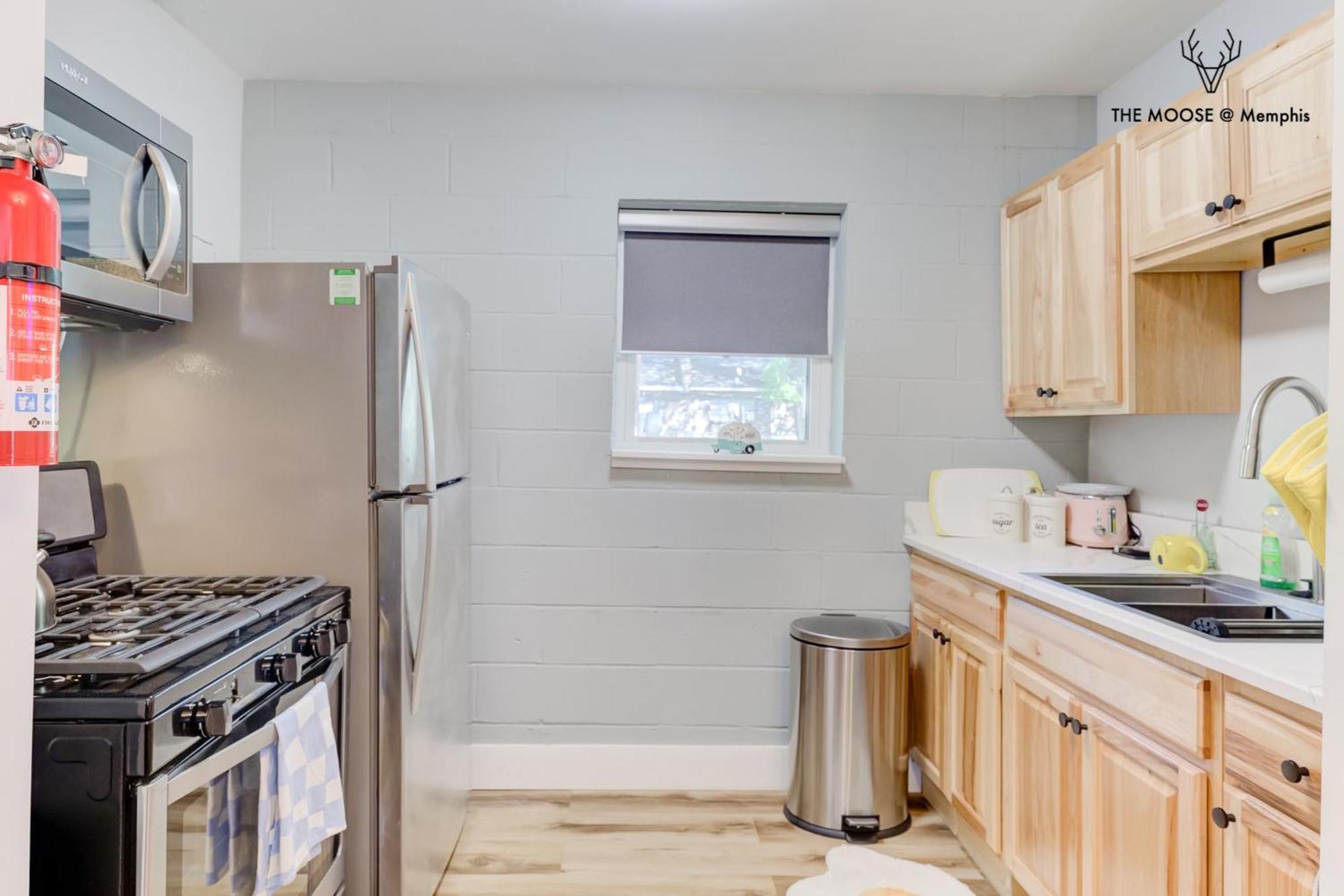 The Moose #10 - Stylish Loft With King Bed, Free Parking & Wi-Fi Apartamento Memphis Exterior foto