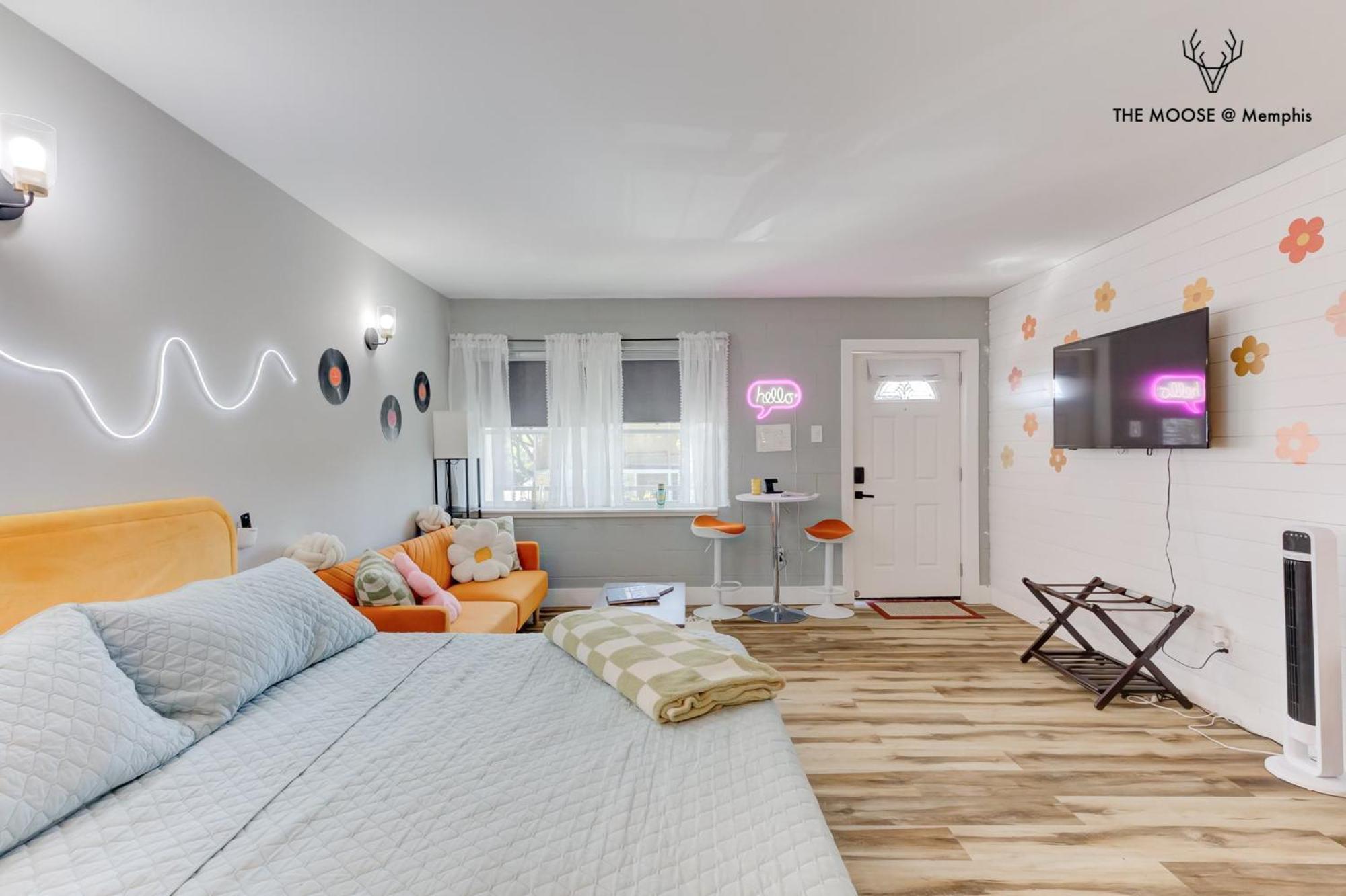 The Moose #10 - Stylish Loft With King Bed, Free Parking & Wi-Fi Apartamento Memphis Exterior foto
