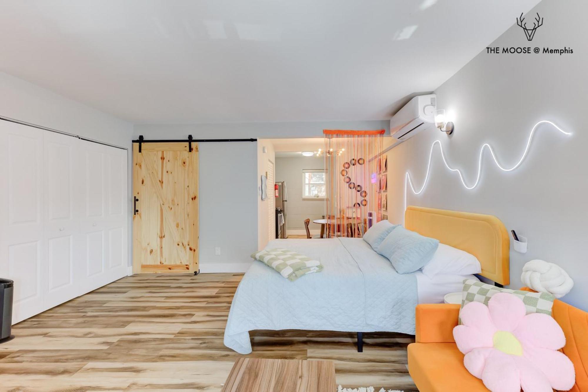 The Moose #10 - Stylish Loft With King Bed, Free Parking & Wi-Fi Apartamento Memphis Exterior foto